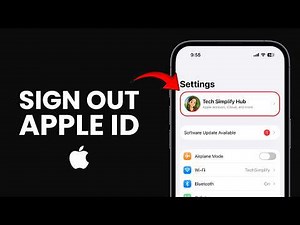How to Sign Out of Apple ID on iPhone?