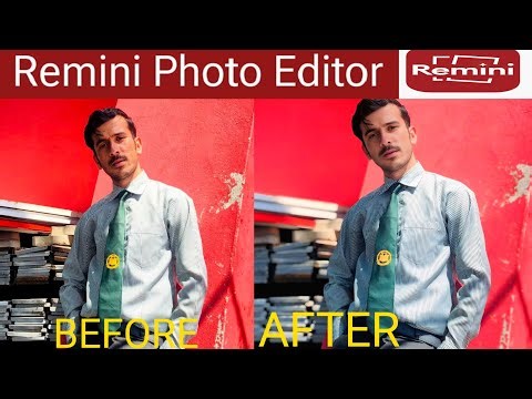 Remini App se Photo Editing kaise kare| How to Edit photo from Remini App #reminiapp