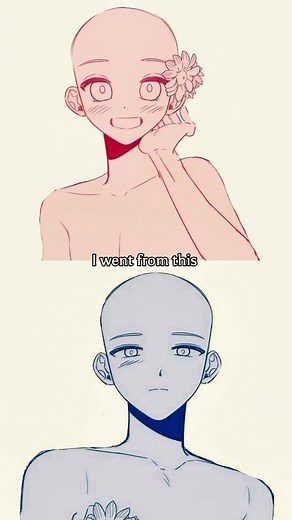 TO THIS! ✨💅🏻 #digitalart