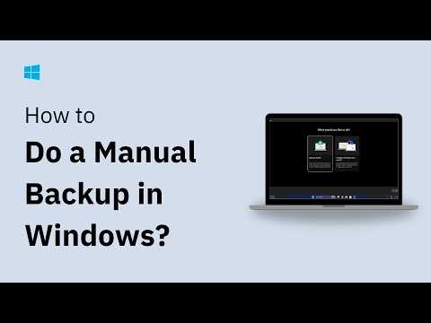 How to Do a Backup on Windows 11