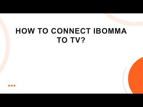 How to connect iBomma to TV?