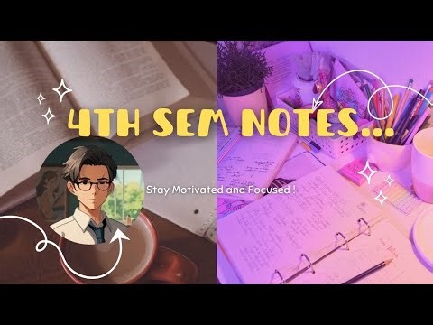 B.C.A FOURTH Semester- BRIEF NOTES !!!