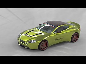 9) SolidWorks Visualize Tutorials | Visualize Driving simulation