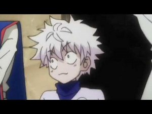 Killua saying ,,nya"