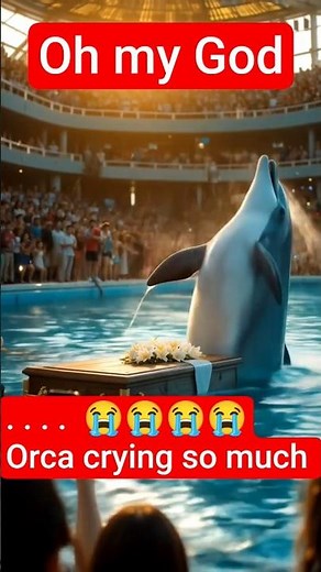 Orca crying part 1 #jessica #jessicadolphin #jessika #orca
