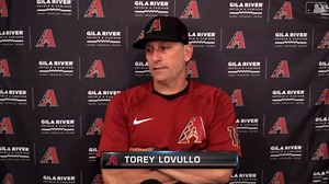 Lovullo on Widener's start, loss