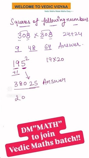 Day4- Vedic Maths learning