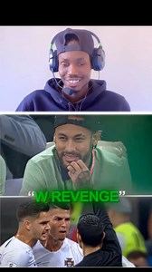 Ronaldo's revenge on the crazy referee who gave Neymar a yellow card for no reason 🥶 #reels #reelsviral #portugal #brazil #ronaldo#neymar | Wiz Raza