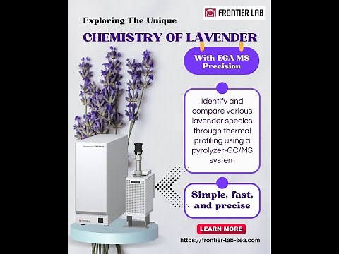 Evolved Gas Analysis (EGA) | Differentiation of Lavnder Species | Py-GCMS