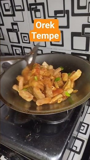 resep simpel Orek tempe #cooking #masakancepat #menurumahan #tempe #tempeorek #sambaltempe #menu