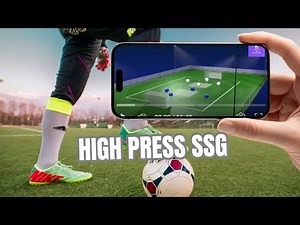 Soccer Drill | High Line & High Press | Pressing Triggers | Football Coaching