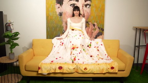 Pop's Parts Plus Strawberry Toaster Pastry Blanket | 55 x 80 Inch Realistic Food Blanket | Breakfast Blanket | Funny Blanket Toaster Pastry Strawberry