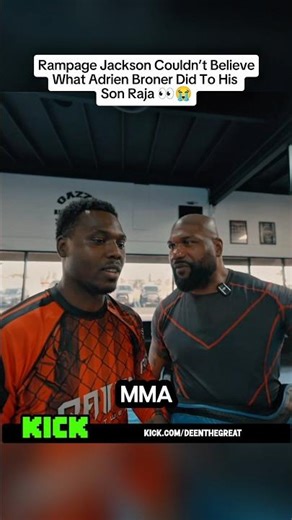 Rampage Jackson Couldn't Believe What Adrien Broner Did To His Son Raja #rampagejackson #rampage