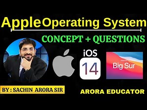 Apple iOS & macOS History, Version List, Latest Update | macOS Big Sur | iOS 14 | Arora Educator |