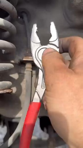 Large Knipex Twin Grips vs Cobras rusty brake line hose tubing nut tools mechanics pliers | Lila Yarbrough