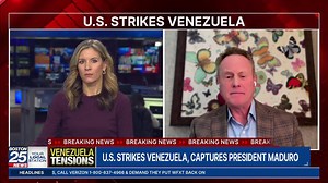 Retired US Army Ranger Major Bob Kinder reacts, speaks on US striking Venezuela