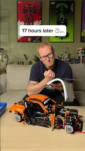 When you got enough building your new technic set😉 Everybody needs a break sometimes 😄
