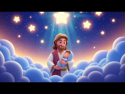 17 minutes Christian Lullaby Compilation for Babies | Soothing Bedtime Songs About Jesus & Angels