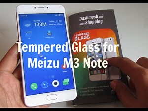 Tempered glass for Meizu M3 Note