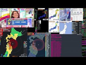 2025/12/08 23:15 青森県東方沖 M7.5 最大震度6強 津波警報 強震モニタ