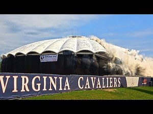 University Hall Dome at University of Virginia - Controlled Demolition, Inc.