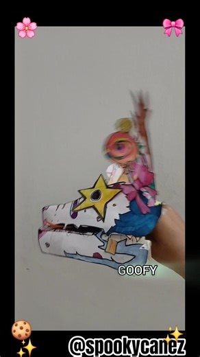 making goofy dragon puppet! (part 2)🌸🎀✨️