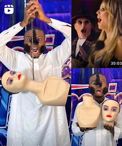 184K views · 485 reactions | Magic Robot mannequin did amazing magic today on got talent.. #agt | Mcocheibaba comedy | Facebook