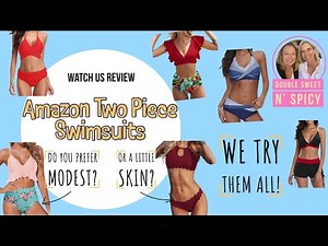 Amazon 2 Piece Swimsuit Review! 2023 Taking me out of my comfort zone 😳