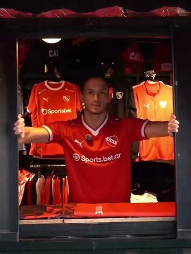 Marcone y la nueva camiseta de #Independiente: "Se acabó la espera"