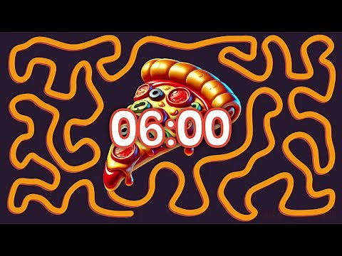 6 Minute Pizza 🍕 bomb 💣 timer