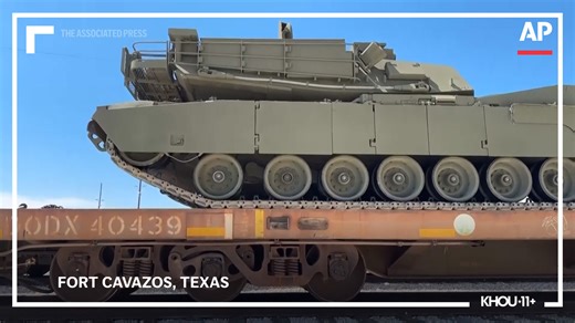 Army begins loading tanks in Texas for 250th anniversary parade in Washington, D.C.