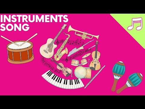 Instruments Song for Kids 🎵 | Learn Musical Instruments (Fun Sing-Along!)