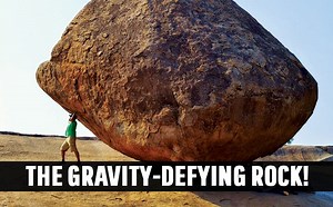 1.2M views · 1.1K shares | The gravity-defying & unmovable rock, that 7 elephants have tried to move & failed. Watch the video & see the mystery behind this rock. #OMGIndia | HISTORY | Facebook