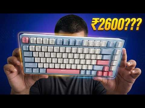 Best Mechanical Keyboard Under ₹2600? Fantech Atom X83 Review
