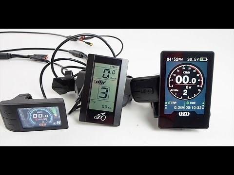 Comparatif des displays OZO pour vélo électrique. Quel est le meilleur display pour VAE ?