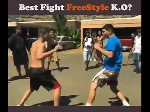 Combat de rue k.o brutal