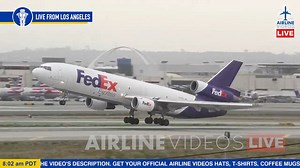 Built 51 years ago and currently in storage! This McDonnell Douglas DC-10-30, converted to an MD-10 in 2002, was first delivered to Trans International Airlines in 1973. Seen here taking off from runway 25L on Airline Videos Live in 2021! #airlinevideoslive #airlinevideos #airports #aviation #aviationgeek #airplanes #laxairport | AIRLINE VIDEOS