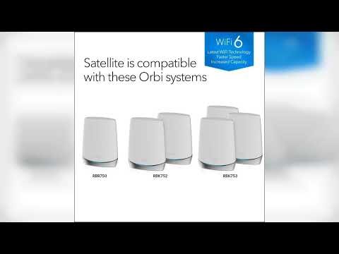 Review: NetGear Orbi AX4200 Tri-Band Mesh Wi-Fi 6 Satellite (Renewed)