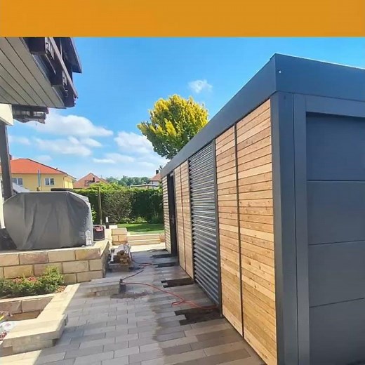 Carport aus Metall vom Hersteller
