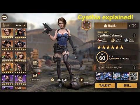 Hero Cynthia Calamity Explained! | Doomsday: Last Survivors