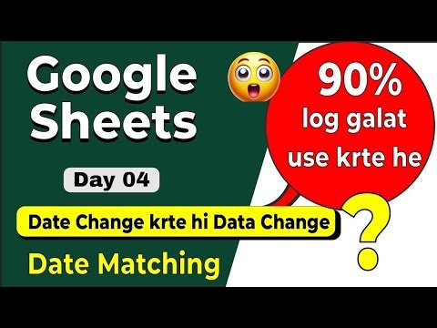 SUMIFS & AVERAGEIFS with DATE | Google Sheet Tutorial in Hindi | Step by Step