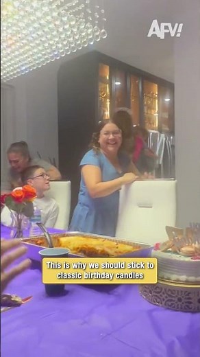 This birthday cake turned into a disaster #hilarious #fail