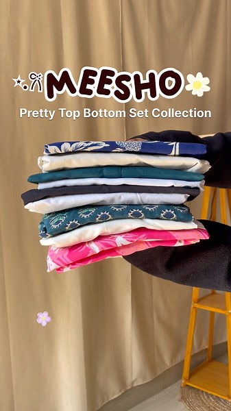 🔥 Meesho Top Bottom Set & Co-Ord Set Collection | Trendy Outfits Under Budget #shorts #meeshohaul
