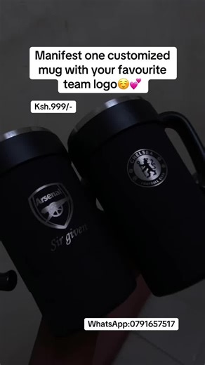 Customize Your Team Logo Mug for Ksh.999