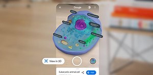 ｢Google AR｣を使って微生物や人体や宇宙服を間近で見てみよう