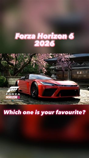 Forza Horizon 1 - 6 Menu Screens 2012 - 2026