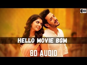 HELLO MOVIE BGM - 8D VERSION | Anup Rubens | Akhil Akkineni | Kalyani Priyadarshan | Romantic BGM