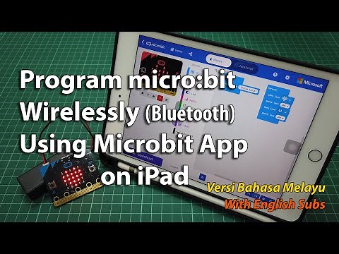 Program micro:bit Wirelessly Using Microbit App on iPad [BM]
