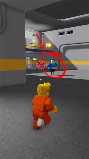 escape BARRY'S PRISON RUN roblox #roblox #shorts