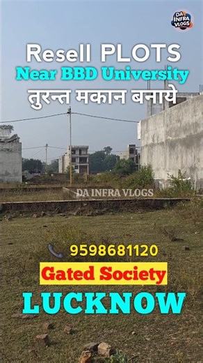 Residential Plots Sale in Lucknow Near BBD University Faizabad Road #property